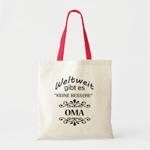 Tote Bag Weltweit gibt es Keine Bessere Oma