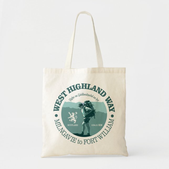 Tote Bag West Highland Way (Devant)