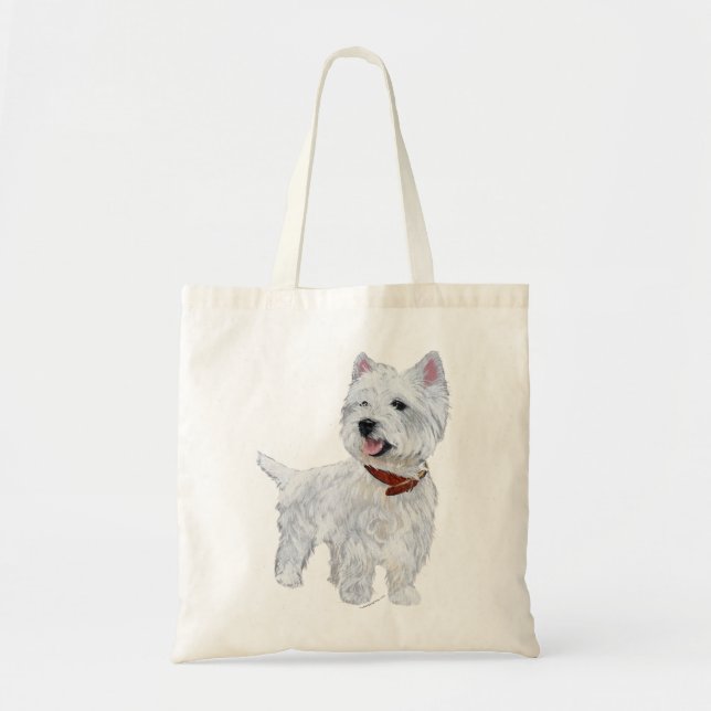 Tote Bag West Highland White Terrier (Devant)