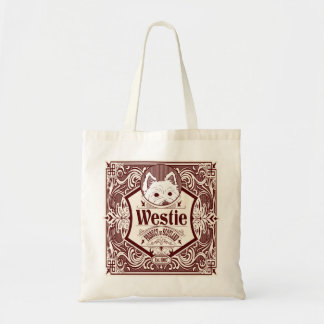 Tote Bag Westie antique produit écossais