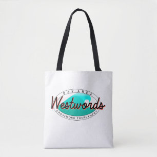 Tote Bag Westwords Fourre-tout (arrière - plan léger/person