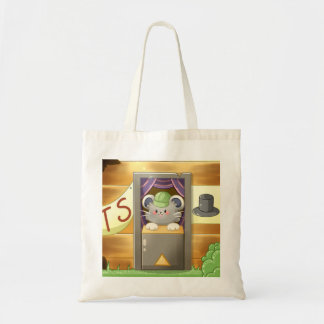 Tote Bag Whimsical Mouse Vendor