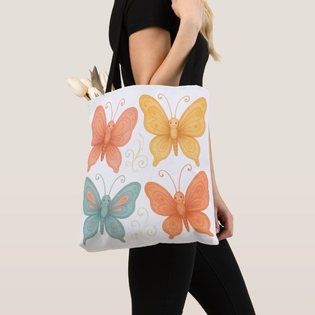 Tote Bag Whimsical Tote (De près)
