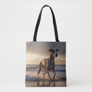 Tote Bag Whippet Elegant Épaule Fourre-tout