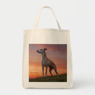 Tote Bag Whippet Élégante épicerie Fourre-tout