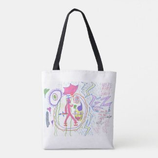 Tote Bag "WHiRL-DROOL$" par thaddeus & crimson's Adam Moyer
