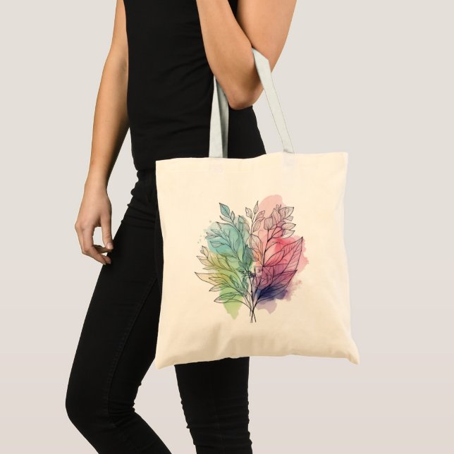 Tote Bag Whisper botanique (Devant (produit))