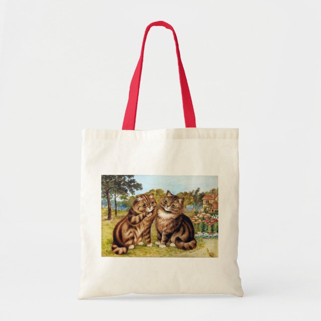 Tote Bag Whispering Cat, Louis Wain (Devant)