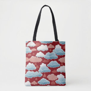 Tote Bag Whispers of the Heavens : Un Motif de nuage chinoi