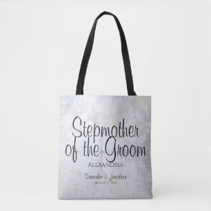 Tote Bag White Peonies Mariage Stepmère de la salle