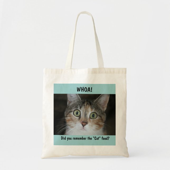 Tote Bag Whoa ! Chat (Devant)