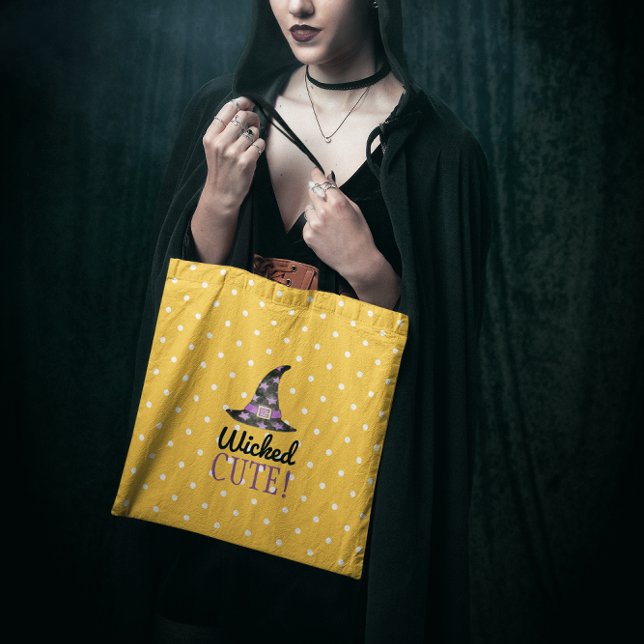 Tote Bag Wicked mou Halloween Fourre-tout (Créateur téléchargé)