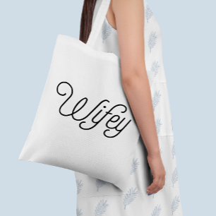 Tote Bag Wifey Lune de miel