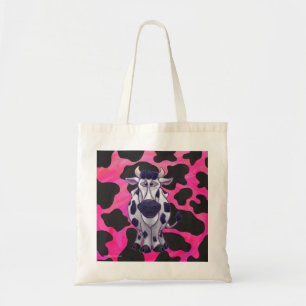 Tote Bag Wild Me Tiger noir et rose