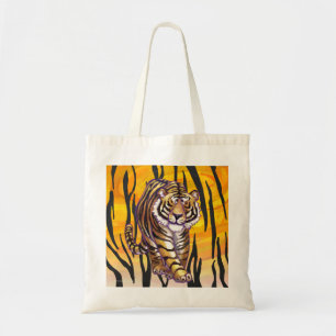 Tote Bag Wild Me Tiger orange et noir