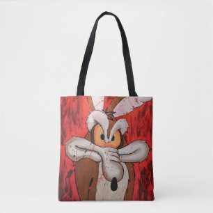 Tote Bag WILE E. COYOTE™ Furie Rouge
