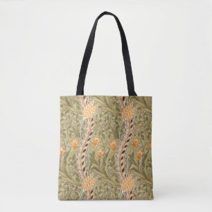 Tote Bag William Morris Daffodil Garden Flower Classic Bota