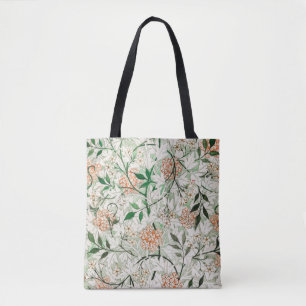 Tote Bag William Morris Jasmine Garden Flower Classic