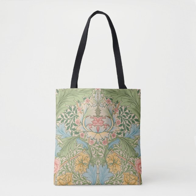 Tote Bag William Morris Myrtle Fleur Floral Botanique (Devant)