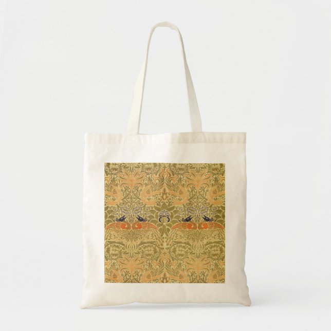 Tote Bag William Morris Peacock & Dragon Arts & Artisanat (Devant)