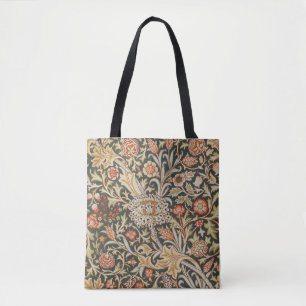Tote Bag William Morris Trent Garden Flower Classic Botanic