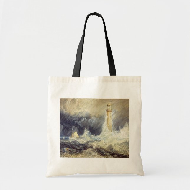 Tote Bag William Turner - Phare de Bell Rock (Devant)