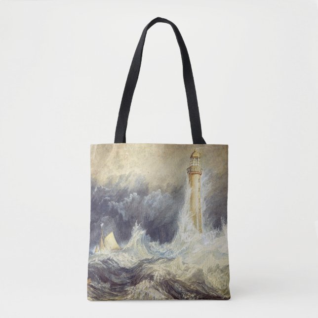 Tote Bag William Turner - Phare de Bell Rock (Devant)