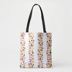 Tote Bag Willy Wonka Lickable Wallpaper Pattern