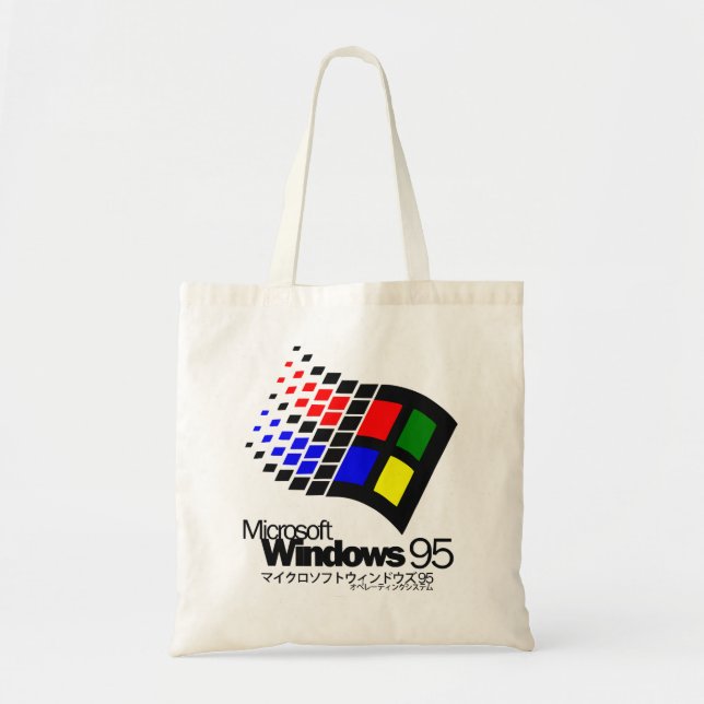 Tote Bag Windows 95 micosoft (Devant)