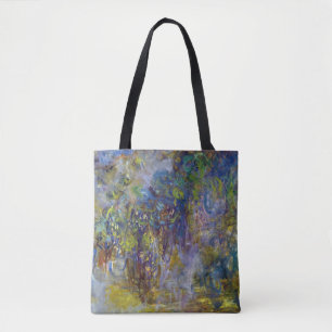 Tote Bag Wisteria (moitié droite) par Claude Monet