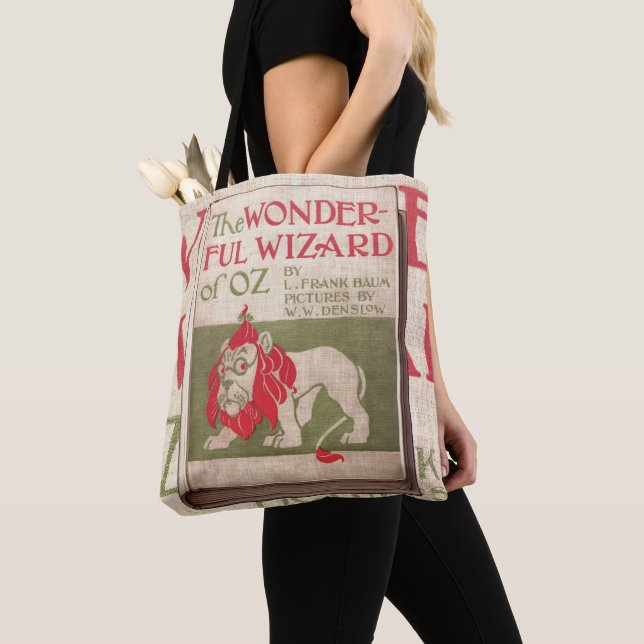 Tote Bag Wizard of Oz Reading Nook (De près)