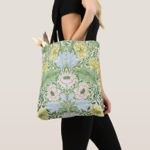 Wm Morris Myrtle Floral Art Nouveau Lumineux