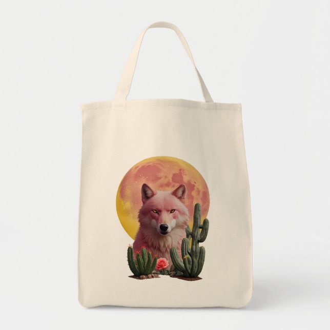 Tote Bag Wolf Six : (Devant)