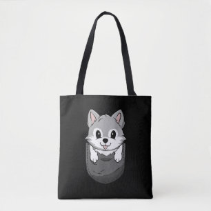 Tote Bag Wolf Wild Amoureux des animaux Hunter Zoologie