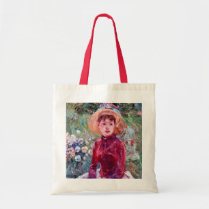 Tote Bag Woman in Red, Berthe Morisot