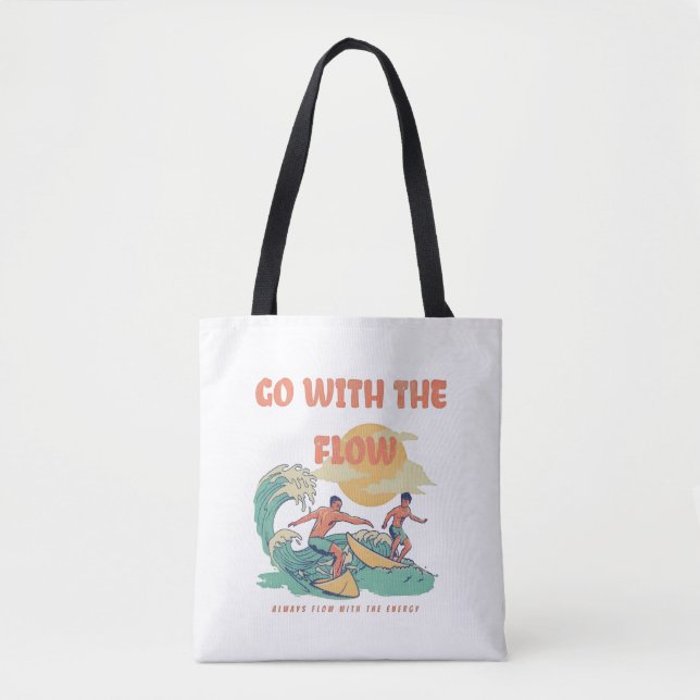Tote Bag Women Energy Flow Lessons Learn Tote (Devant)