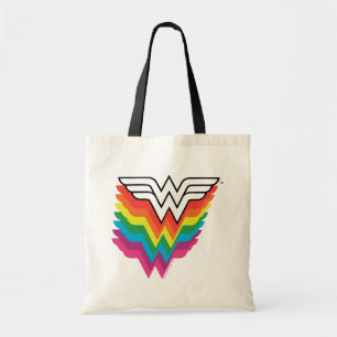Tote Bag Wonder Woman Diaporama Arc-en-ciel