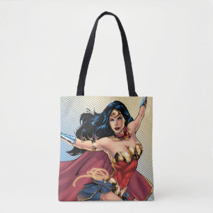 Tote Bag Wonder Woman Portant Cape