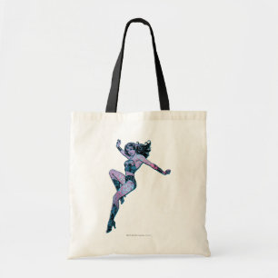 Tote Bag Wonder Woman Pose colorée