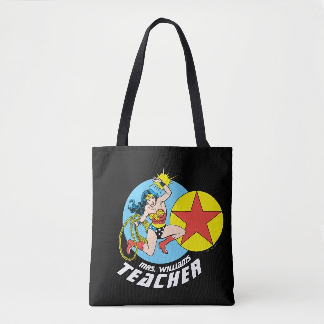 Tote Bag Wonder Woman Red Star (Devant)