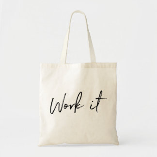 Tote Bag Work It Gym Fourre-tout