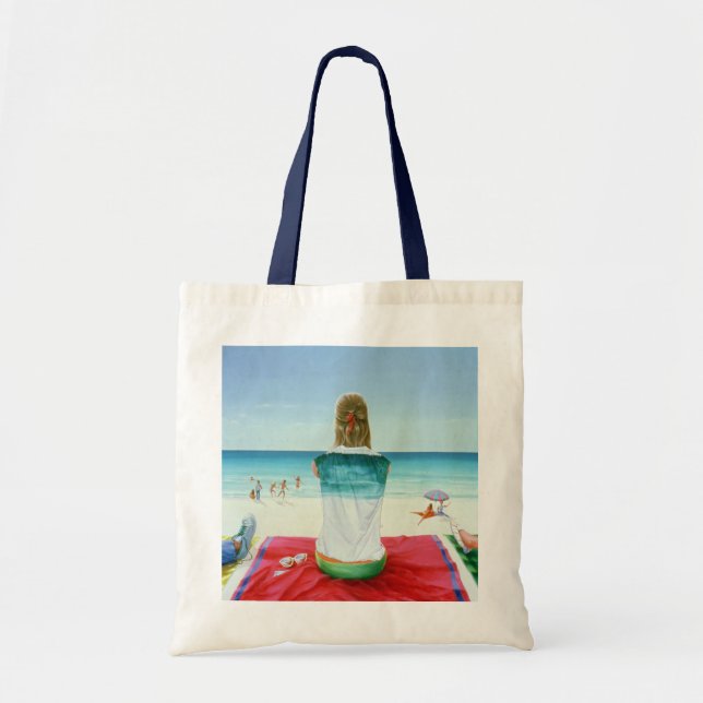 Tote Bag Wrigley collent la fille II (Devant)