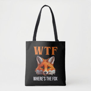 Tote Bag WTF - Où est le Fox