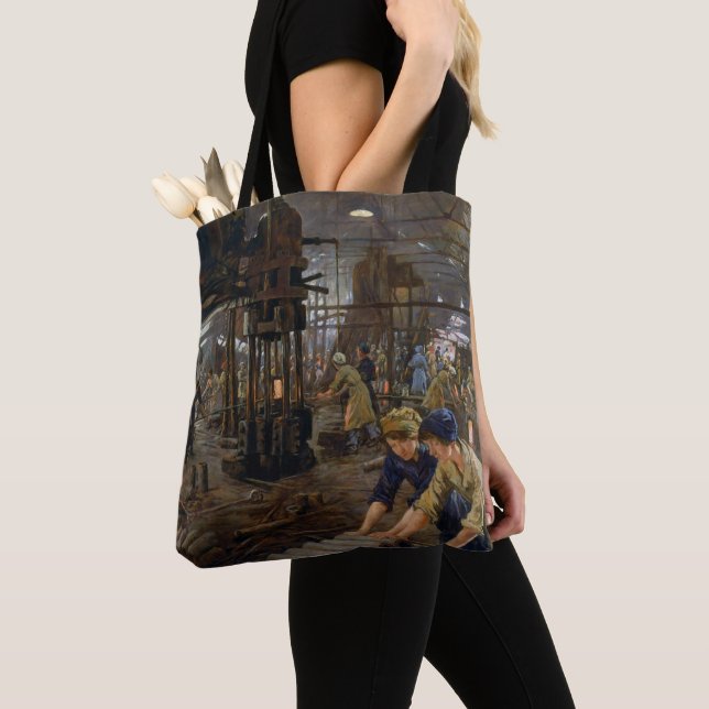 Tote Bag WW1 1918 Les femmes qui travaillent dans une usine (De près)