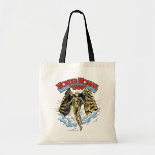 Tote Bag WW84   Rétro Comic Gold Armor Wonder Woman