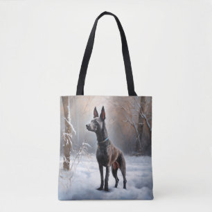 Tote Bag Xoloitzcuintli Laisser neiger Noël