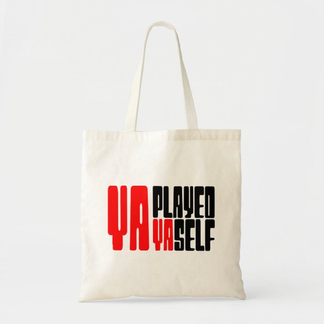 Tote Bag Ya Joué Yaself (Devant)