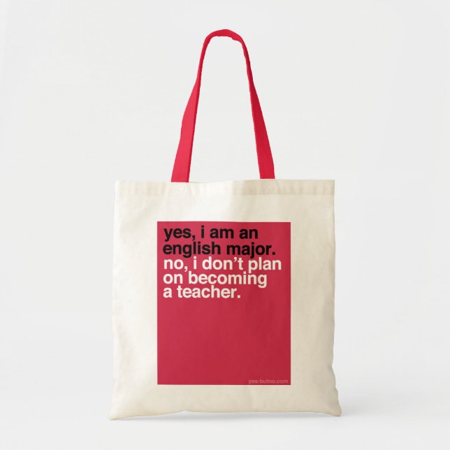 Tote Bag YBN : Oui, je suis un commandant anglais (Devant)