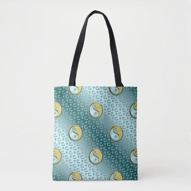 Tote Bag Year of the Metal Snake (Devant)