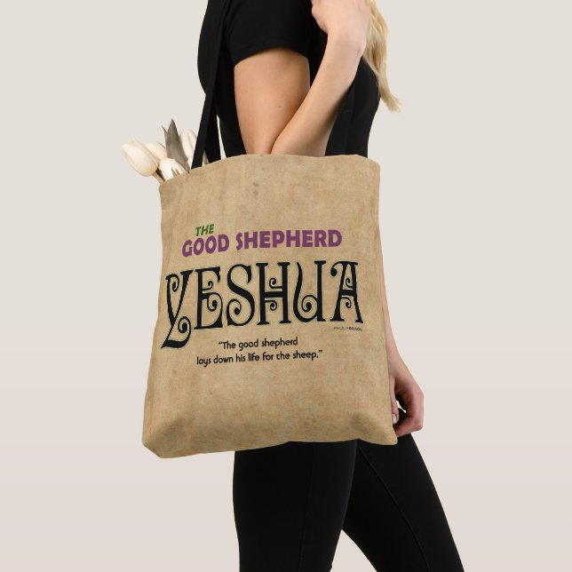 Tote Bag Yeshua Jésus du Messie (De près)